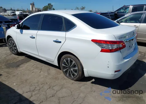 2014 Nissan Sentra S z USA, uszkodzony, nr VIN 3N1AB7AP1EL679678